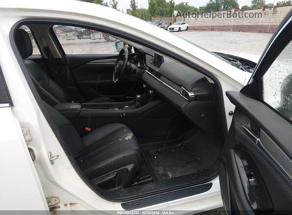 JM1GL1TY9K1502130 2019 MAZDA 6 White Սալոնի դիմացի տեսք