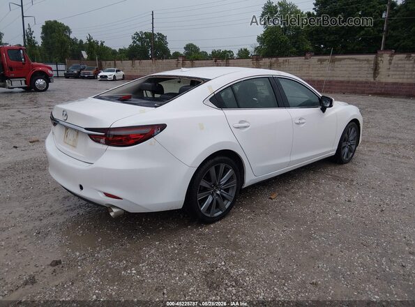 JM1GL1TY9K1502130 2019 MAZDA 6 White Հետևի աջ