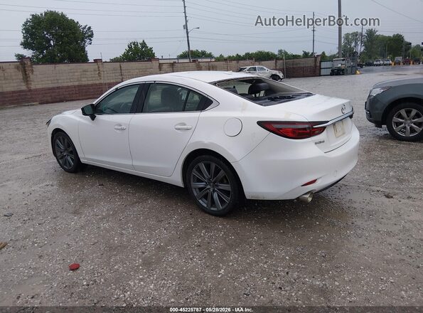 JM1GL1TY9K1502130 2019 MAZDA 6 White Հետևի ձախ