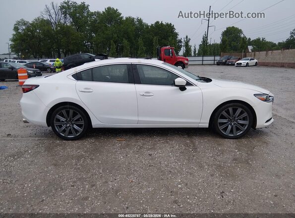 JM1GL1TY9K1502130 2019 MAZDA 6 White Սալոնի հետևի տեսք