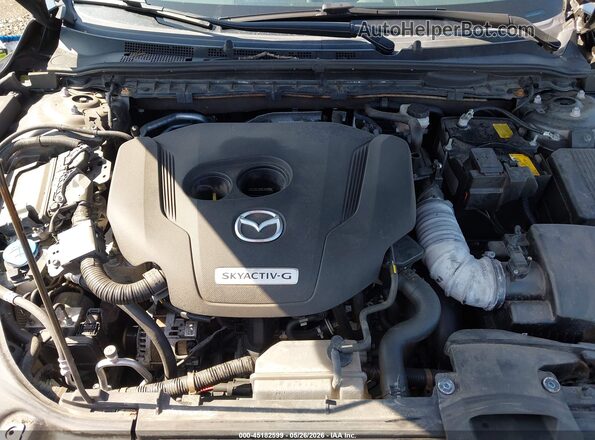 JM1GL1TY9K1509773 2019 MAZDA 6 Black Вид ззаду