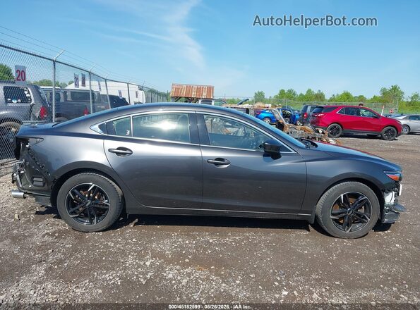 JM1GL1TY9K1509773 2019 MAZDA 6 Black Вид задньої частини салону