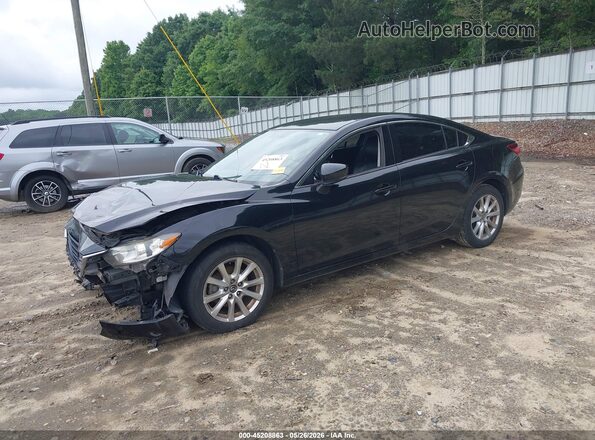JM1GL1U53H1148943 2017 MAZDA 6 Black Vista tres cuartos delantera izquierda