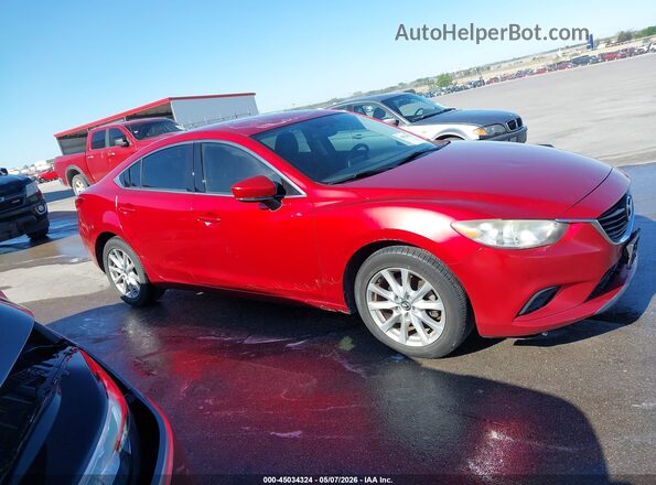 JM1GL1U54H1145534 2017 MAZDA 6 Red 