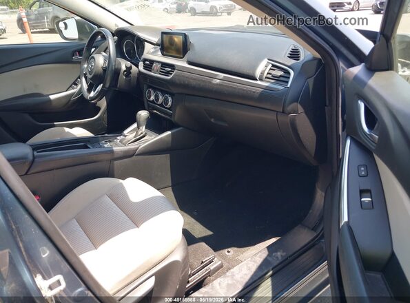 JM1GL1U56H1123700 2017 MAZDA 6 Blue Սալոնի դիմացի տեսք