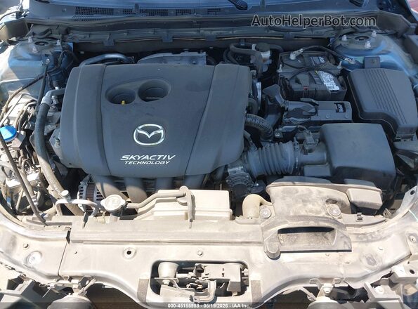 JM1GL1U56H1123700 2017 MAZDA 6 Blue Հետևի տեսք