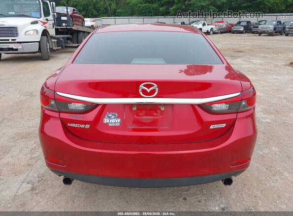 JM1GL1U58H1144600 2017 MAZDA 6 Red 