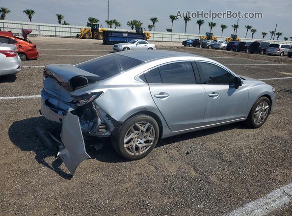 JM1GL1UM0J1336641 2018 MAZDA 6 Silver Tył prawy