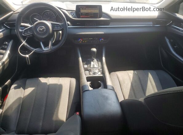 JM1GL1UM0J1336641 2018 MAZDA 6 Silver Widok deski rozdzielczej