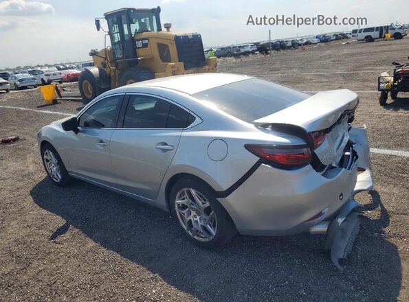 JM1GL1UM0J1336641 2018 MAZDA 6 Silver Tył lewy