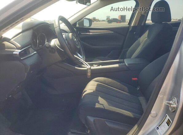 JM1GL1UM0J1336641 2018 MAZDA 6 Silver Widok wnętrza z przodu