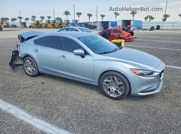 JM1GL1UM0J1336641 2018 MAZDA 6 Silver Przód prawy