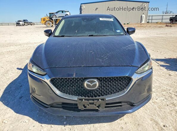 JM1GL1UM1M1600311 2021 MAZDA 6 Blue Vista frontal