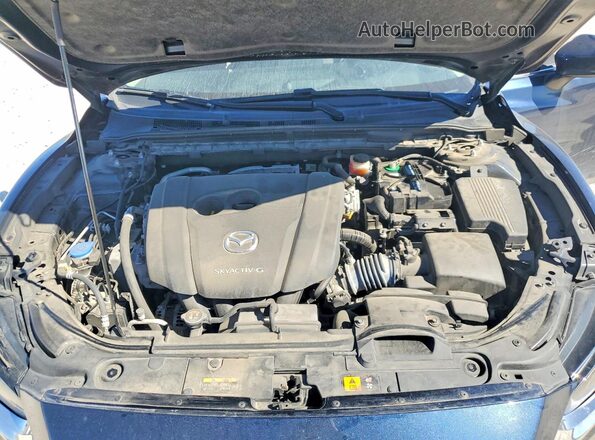 JM1GL1UM1M1600311 2021 MAZDA 6 Blue Vista interior trasera