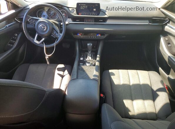 JM1GL1UM1M1600311 2021 MAZDA 6 Blue Vista del salpicadero