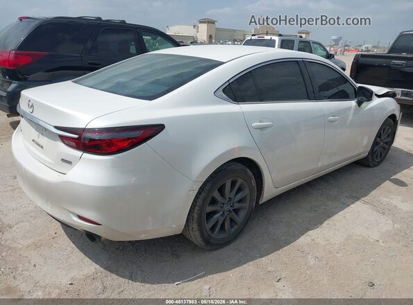 JM1GL1UM5J1329698 2018 MAZDA 6 White Tył prawy