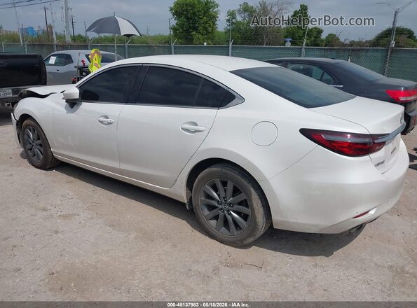 JM1GL1UM5J1329698 2018 MAZDA 6 White Tył lewy