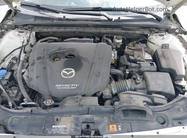 JM1GL1UM5J1329698 2018 MAZDA 6 White Widok z tyłu