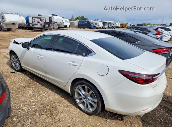 JM1GL1UM7J1330092 2018 MAZDA 6 White Задня ліва чверть