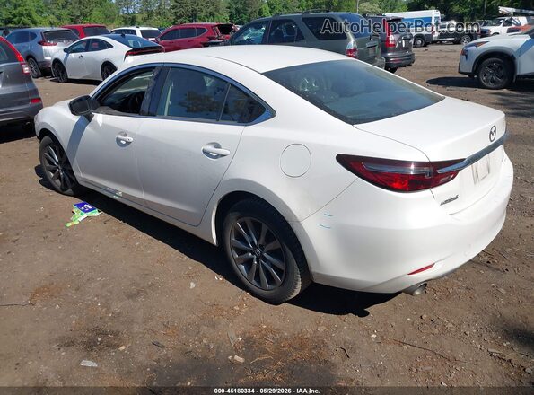 JM1GL1UM9J1309731 2018 MAZDA 6 White Vista interior de 360 grados