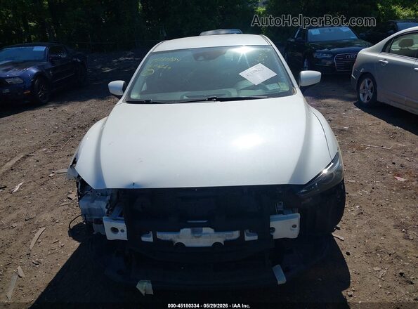 JM1GL1UM9J1309731 2018 MAZDA 6 White Vista del cuadro de instrumentos