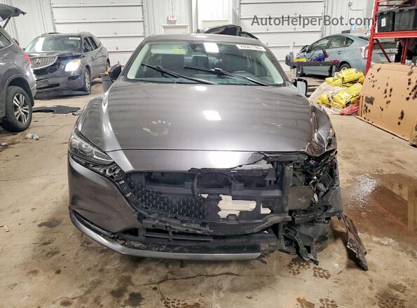 JM1GL1UM9J1334452 2018 MAZDA 6 Charcoal Vista frontal