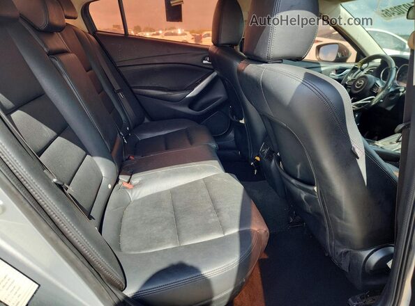 JM1GL1V52H1114488 2017 MAZDA 6 Silver Rear seats view