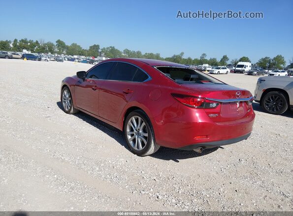 JM1GL1V52H1123871 2017 MAZDA 6 Red Tył lewy