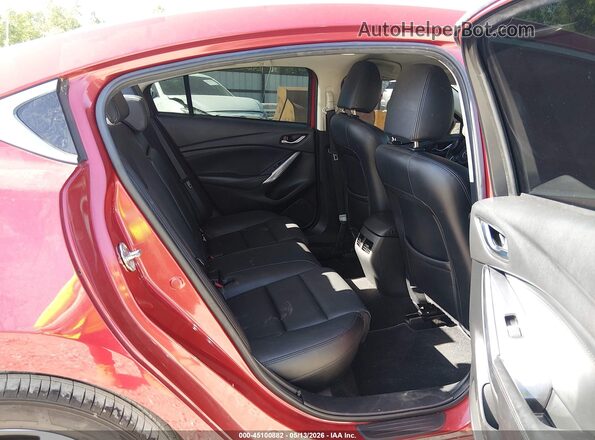 JM1GL1V52H1123871 2017 MAZDA 6 Red Widok naklejki z numerem VIN