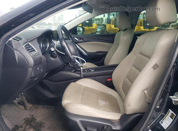 JM1GL1V54H1107039 2017 MAZDA 6 Black Սալոնի դիմացի տեսք