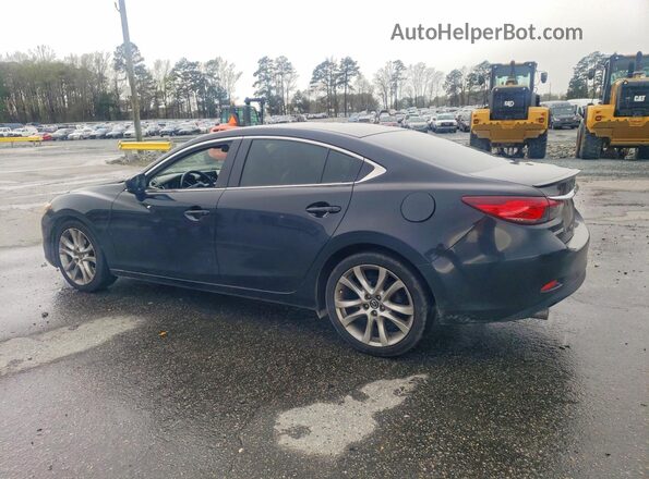 JM1GL1V54H1107039 2017 MAZDA 6 Black Հետևի ձախ