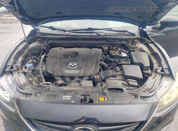 JM1GL1V54H1107039 2017 MAZDA 6 Black Սալոնի հետևի տեսք