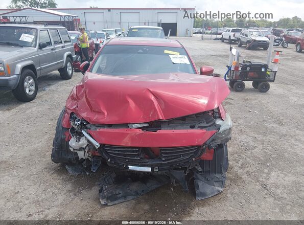 JM1GL1V54H1131700 2017 MAZDA 6 Red Dashboard view