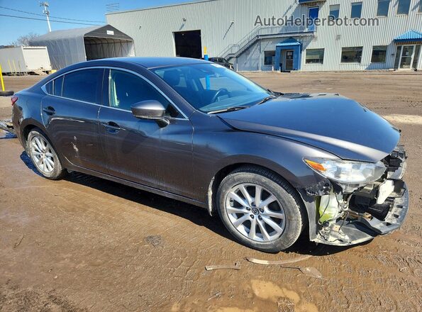 JM1GL1V55H1135660 2017 MAZDA 6 Gray 