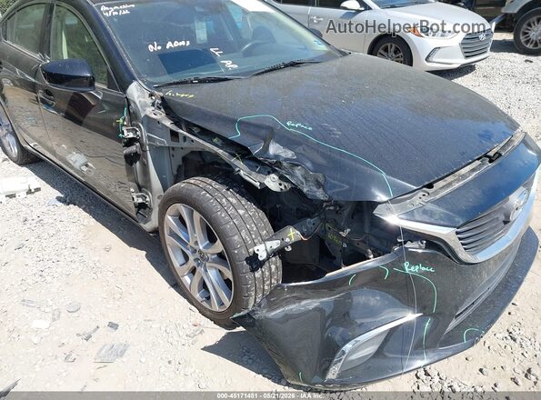 JM1GL1V57H1106225 2017 MAZDA 6 Black Vista frontal