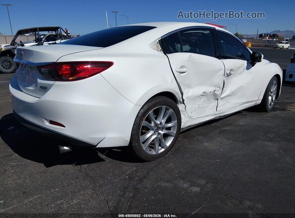 JM1GL1V58H1111367 2017 MAZDA 6 White უკანა მარჯვენა