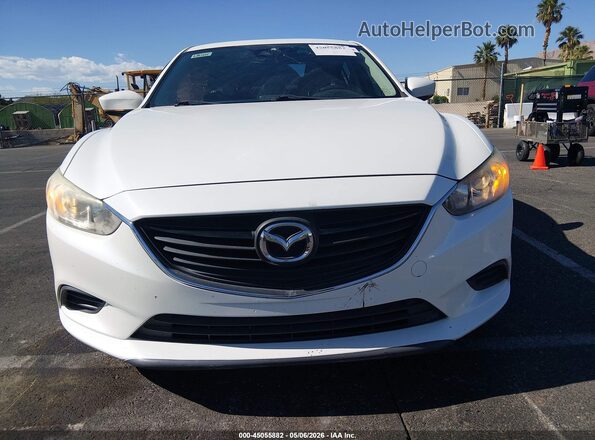 JM1GL1V58H1111367 2017 MAZDA 6 White ხელსაწყოთა პანელის ხედი