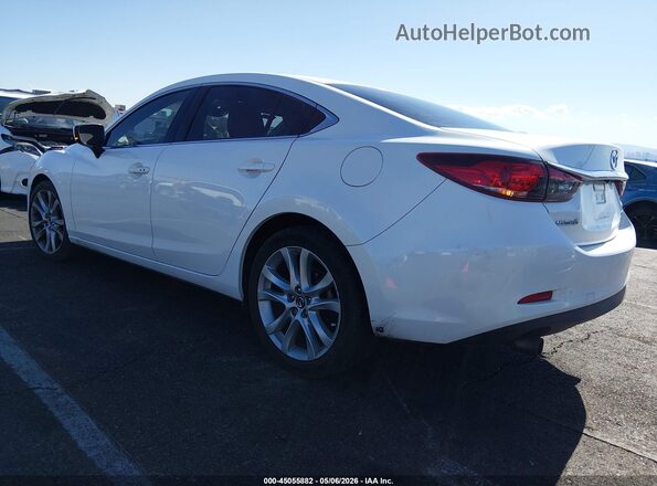 JM1GL1V58H1111367 2017 MAZDA 6 White უკანა მარცხენა