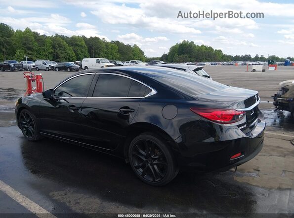 JM1GL1V58H1149276 2017 MAZDA 6 Черный Задняя левая четверть