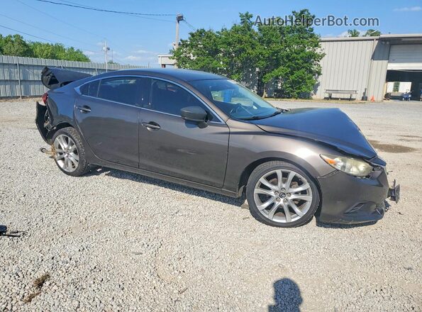 JM1GL1V5XH1106445 2017 MAZDA 6 Gray Передня права чверть