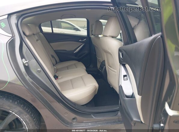 JM1GL1V5XH1112276 2017 MAZDA 6 Gray Widok naklejki z numerem VIN