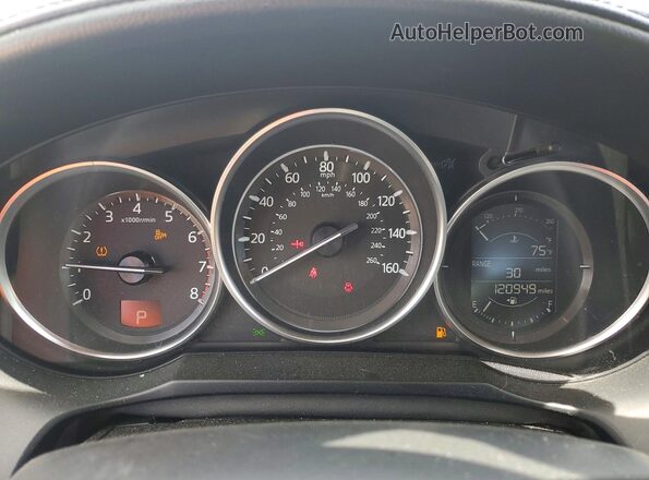 JM1GL1V5XH1122581 2017 MAZDA 6 Gray Vista del cuadro de instrumentos