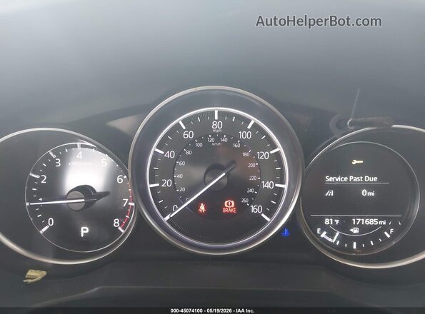 JM1GL1VM0J1307820 2018 MAZDA 6 Blue უკანა სავარძლების ხედი