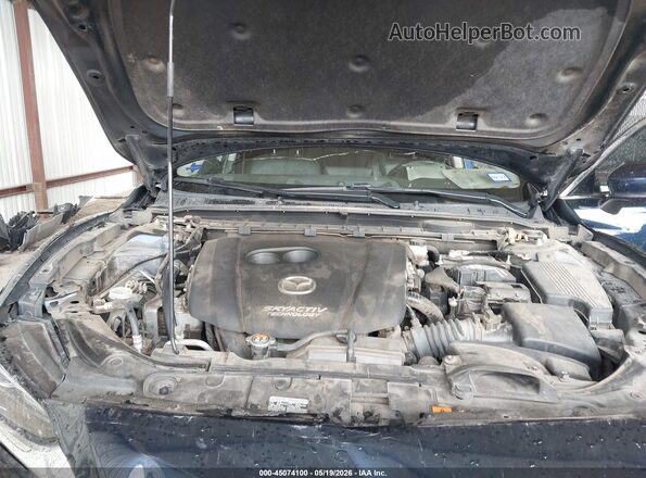 JM1GL1VM0J1307820 2018 MAZDA 6 Blue უკანა ხედი
