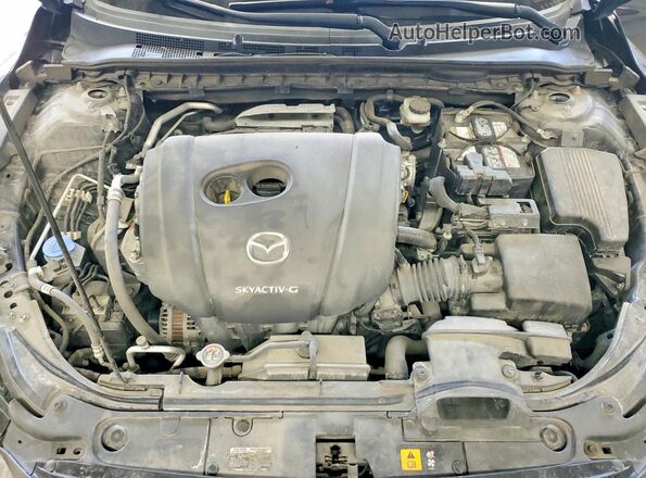 JM1GL1VM0L1523041 2020 MAZDA 6 Black Rear interior view