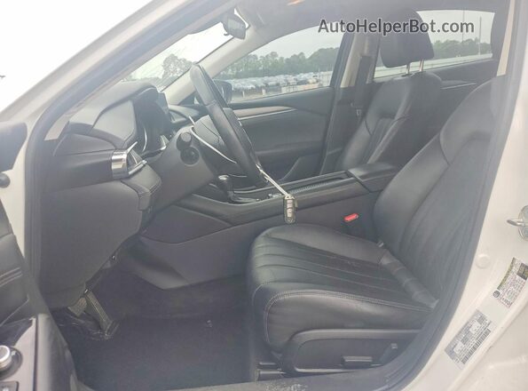 JM1GL1VM1K1502746 2019 MAZDA 6 White Սալոնի դիմացի տեսք