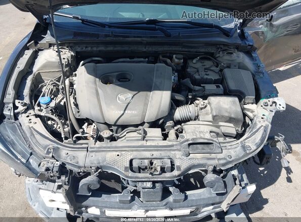 JM1GL1VM1M1616958 2021 MAZDA 6 Gray Rear view