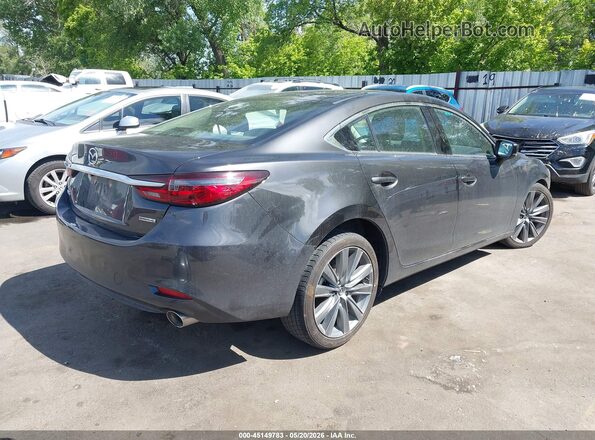JM1GL1VM1M1616958 2021 MAZDA 6 Gray Rear right