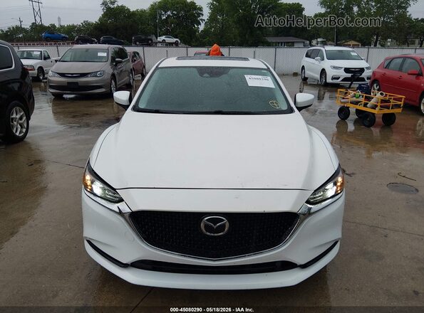 JM1GL1VM2M1608044 2021 MAZDA 6 White Vista frontal