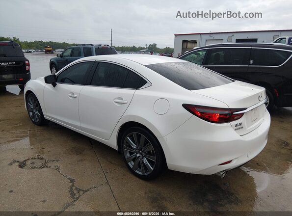 JM1GL1VM2M1608044 2021 MAZDA 6 White Trasero izquierdo
